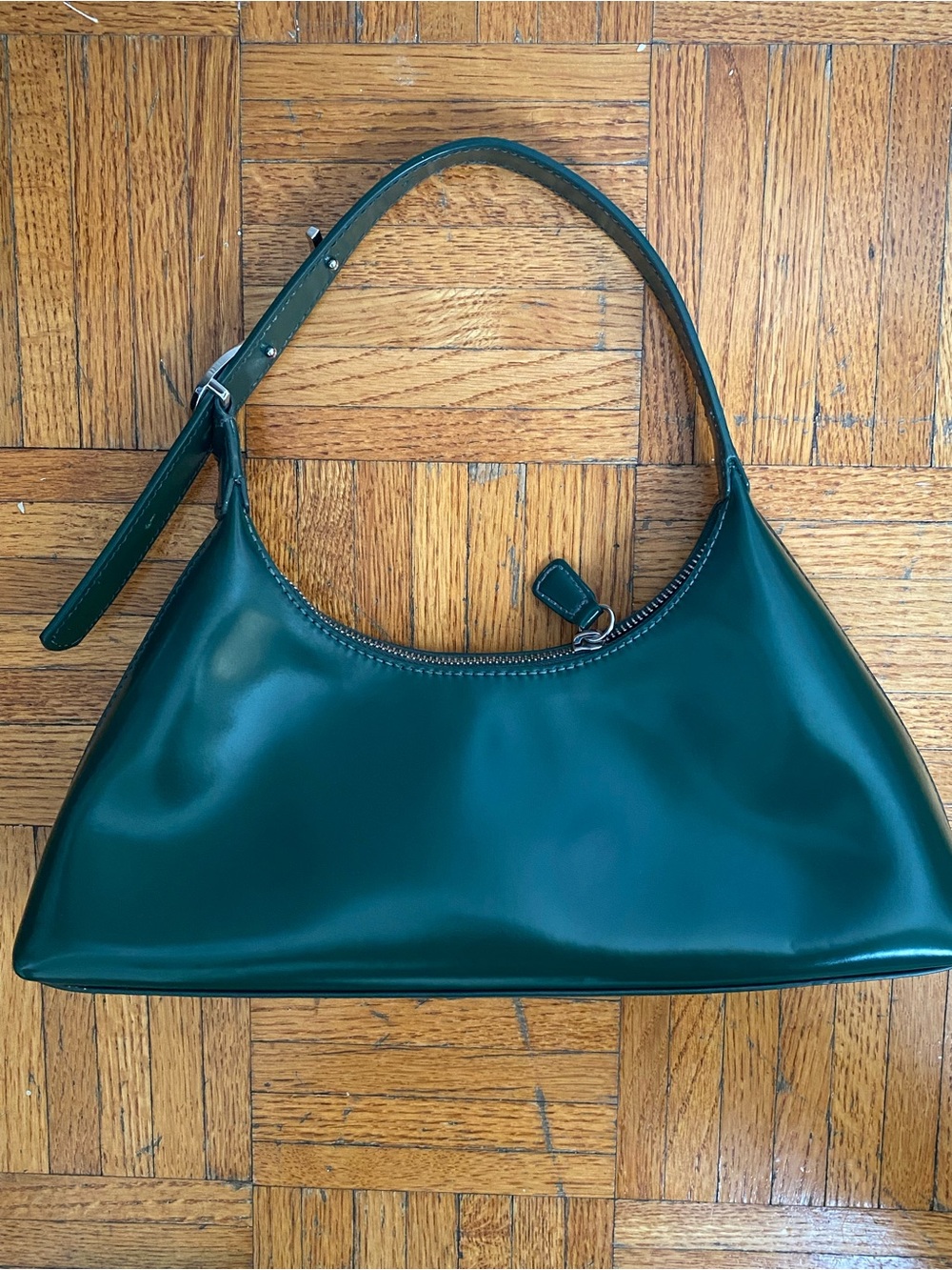 Like-New Staud Scotty Bag in Deep Forest Green w/ Original Dust Bag - Picture 6 of 11
